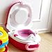 Highdas Portable Travel Children Toilet Infant Traveling Kit Kids Outdoor Vehicle Seat Washroom (Pink