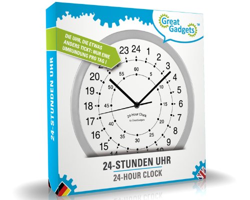 GreatGadgets 1858 „24-Stunden Uhr“ - 7