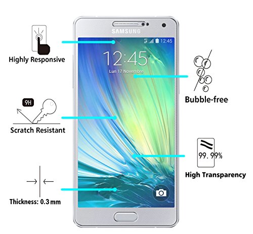 3 Unidades Samsung Galaxy A5 2015 Protector de Pantalla iVoler Protector de Pantalla de Vidrio Templado Cristal Protector para Samsung Galaxy A5 2015 -Dureza de Grado 9H Espesor 0 30 mm 2 5D Round Edge- Ultra-trasparente Anti-golpe Ajuste Perfecto No hay Burbujas - Garant a Incondicional de 18 Meses 3 Unidades Samsung Galaxy A5 2015 Protector de Pantalla iVoler Protector de Pantalla de Vidrio Templado Cristal Protector para Samsung Galaxy A5 2015 -Dureza de Grado 9H Espesor 0 30 mm 2 5D Round Edge- Ultra-trasparente Anti-golpe Ajuste Perfecto No hay Burbujas - Garant a Incondicional de 18 Meses