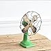 Produktbild SQBJ American retro kreative Dekoration cafe bar Heimtextilien shop Fenster Anzeige Requisiten nostalgische Modell, Grün großer elektrischer Ventilator