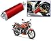 Auto Pearl Premium Quality High Performance Bike Exhaust Muffler Silencer Triangle Red For - Hero MotoCorp CBZ Xtreme RS.2899.00