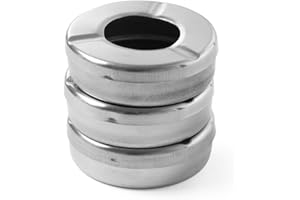 HENDI 440490 Cendrier avec couvercle lot de 3