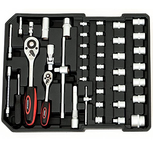 Monzana® Werkzeugkoffer 629tlg ✔ abschließbar ✔ Aluminium Rollkoffer ✔ inkl. vielseitigem Zubehör & Arbeitshandschuhen ✔ Modellauswahl - 2