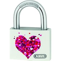 Abus T65AL/40 MY LOVE B - Candado My Love aluminio 40mm Corazón, surtido: varios modelos