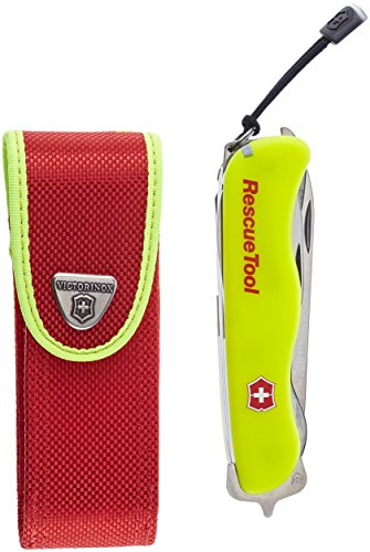 Victorinox Taschenwerkzeug Rescue Tool Gelb Nachleuchtend in Nylon Etui, 0.8623.N - 2