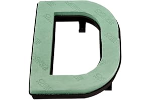 FLORISTRYWAREHOUSE Oasis Floral Espuma Letras Rápidas Clip System A-Z disponible – Letra D