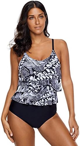 Women's Swimwear Bikini Grey Black Sexy One Piece Swimsuits Straps Adjustable Round Neck Sleeveless Sling Halter,M