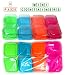 16pc Plastic Mini Storage Boxes Baby Weaning Feeding Freezer Food Pots Containers