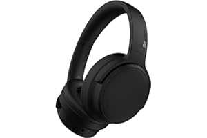 Srhythm Auriculares híbridos con cancelación de Ruido NiceComfort 35 (2.ª generación), Bluetooth 6.0, 5 micrófonos con ENC, Transparencia, Audio Espacial, 140 h de reproducción, Baja latencia, EQ.