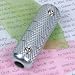 Veroda Rustless Iron Tattoo Grip Tubes / Non-Slip, High-Polished, Knurled Professional Tattoo Machine Grip--Screws and Back-Stems Included