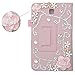Produktbild spritech (TM) 3D Luxus Bling Strass DESIGN Ultradünn Ständer Cover für Samsung Galaxy Tab 4 7.0 T230, rose, Samsung Galaxy Tab 4 7.0 T230