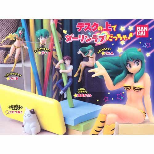 Namco Lamu' - La Ragazza dello Spazio - Desktop Figure Collection (Set 5 Pz Altezza 2/6 Cm)