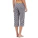 Lounge & Sleep Womens Dark Grey Polka Dot Print Pyjama Bottoms 12