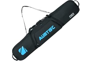 AUMTISC Sacs de Snowboard, Housse Snowboard,Sacs de Planche, Sac de Ski, équipement de Ski, Stockage de Snowboard, Sac de Ski rembourré pour Snowboard, équipement de Ski, Sac de Voyage pour Ski