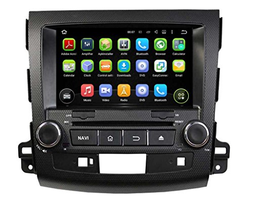8 Inch Double Din Android 5.1.1 Lollipop OS Car DVD Player for Mitsubishi Outlander 2006 2007 2008 2009 2010 2011...
