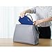 Arvok Cosmetic Pouch Makeup Beauty Case Purse Toiletry Bag PU Leather Portable Handy Travel Accessory Storage Organizer for Women Skincare, Royal blue