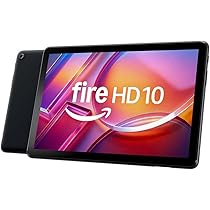 10型Fire HD(2023) 64GB Fire HD 10-Tablet 2023 (Neueste Generation), für Entspannung