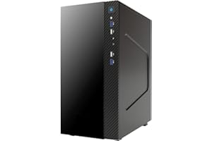 Itek SMALLCOM-G Boîtier Mini Tour mATX, 2xUSB3, 2xUSB2, Glossy, Noir