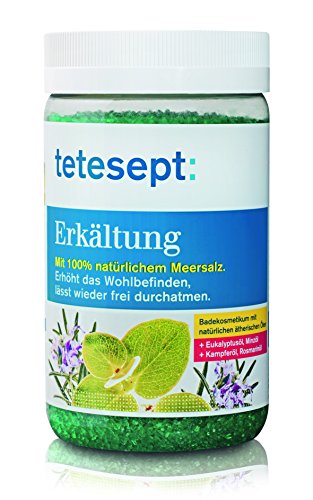 tetesept Erkältung Meersalz, 1er Pack (1 x 750 g)