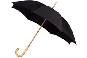 IMPLIVA Falcone Ombrello classico, 102 cm, Nero (Schwarz)