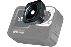 BIRGIPAR Max Lens mod Compatible with GoPro HERO9/10/11/12 Black -