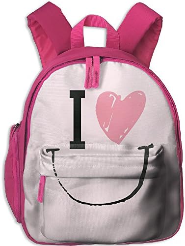 Cutebag Pink Smile Girls / Boys Backpack Kids Bag Childeren School Rucksack
