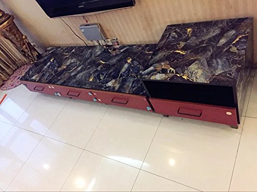 yancorp Diamant Saphir Granit Optik Marmor Effekt Counter Top Film Vinyl selbstklebend peel-stick Tapete 61 x 200,7 cm, 61cmx2 m - 3