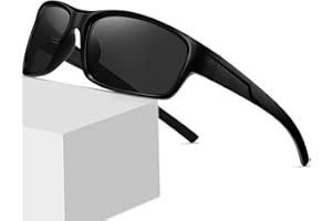 Jiaanle Sonnenbrille für Herren Damen - Polarisiert Brille fur Angeln Autofahren