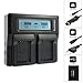 Produktbild Doppelladegerät NP-FW50 Dual Charger | passend zu Sony Alpha a7, a7 II, a7R, a7S, a3000, a5000, a5100, a6000, QX1, NEX-3, NEX-3N, NEX-5, NEX-5N, NEX-5R, NEX-5T, NEX-6, NEX-7, NEX-C3, NEX-F3, A33, A35, A37, A55V, DSC-RX10 || 2 Akkus gleichzeitig Laden