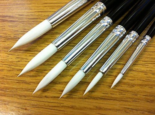 Craft Painting Brushes - Set of Rounds