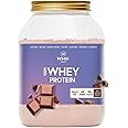 WMN World Whey Protein Powder - Premium Grass-fed | Muscle Building & Recovery 1Kg | Natural Milk Chocolate