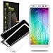 Produktbild Galaxy S8 Gehärtetes Glas-Schirm-Schutz, AKPATI Glasfolie Displayschutzfolie Schutzglas 9H Härte High Definition Bubble Free Anti-Kratzer gehärtetes Glas - Weiß