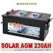 Produktbild AGM Batterie 230AH 12V Solarbatterie Solarakku Versorgungsbatterie Wohnmobil 220Ah 200Ah
