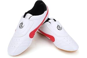 REGUN Taekwondo Shoes - Unisex Taekwondo Boxing Kung Fu Tai Chi Sport Gym Shoes for Children Adults Hot
