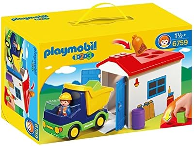 Playmobil - 6759 - Jeu de construction - Camion avec garage