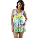 Alluring And Significant Multi Blue Scoop Neck Cut-Sleeve Beachwear Cover-Up RS.1399.00