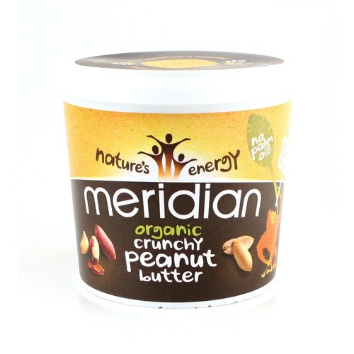 Preisvergleich Produktbild Meridian Foods Organic Peanut Butter Crunchy, 1 kg