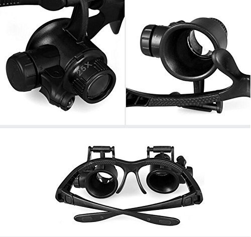 GRANDEY resina lupa lupa 10 X 15 X 20 X 25 X gafas de joyer a reparaci n de relojes Lupa con 2 LED luces nueva lupa de microscopio reviews GRANDEY resina lupa lupa 10 X 15 X 20 X 25 X gafas de joyer a reparaci n de relojes Lupa con 2 LED luces nueva lupa de microscopio