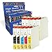 Premium 10er Set Druckerpatronen Kompatibel für Epson T0711 T0712 T0713 T0714 XL Multipack für epson stylus dx4400 dx8400 dx4050 dx8450 dx7450 dx7400 d78 epson druckerpatronen epson sx 215 tintenpatronen epson stylus d92 epson drucker patronen druckerpatr
