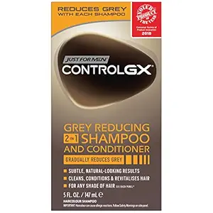 Just for Men Control GX 2 in 1 Shampoo and Conditioner, 5 Fluid Ounce