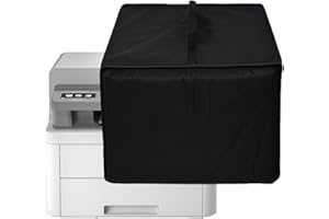 AMERBTECH Housse Compatible avec Brother MFCL3750CDWRF1/DCP-L3550CDW/DCP-L3560CDW Imprimante multifonction Housse de Protection Couverture pour Imprimante Housse Antistatique imperméable pour impriman (Ferreux)