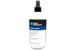 GROOM PROFESSIONAL Knot A Problem Detangling Dog Spray - Dog Detangler Spray for Tangled Fur - Eases Out Knots and Tangles - Helps Removes Matts - Adds Shine and Deep Conditioning, 500ml