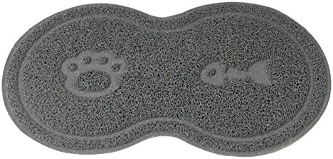 Kiao Footprints Dog Cat Puppy PVC Placemat Pet Dish Bowl Feeding Food Mat