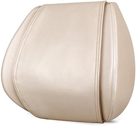 MBDKZC@ Waist massager Lumbar home Multifunction Adult physiotherapy instrument Vibrating massage Wormwood hot compress Natural stretch Adjustable mode / speed/ Strength Waterproof leather material