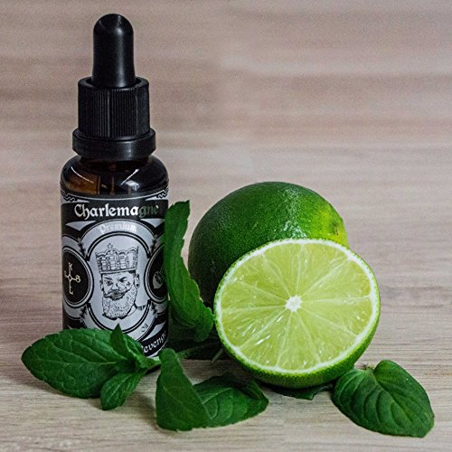 Charlemagne Bartöl Lombardian Revenge – frischer Minze- Limette Kick – 30ml Bart Öl für die Bartpflege – Premium Qualität – 100% Made in Germany – macht den Bart geschmeidig und weich - 2