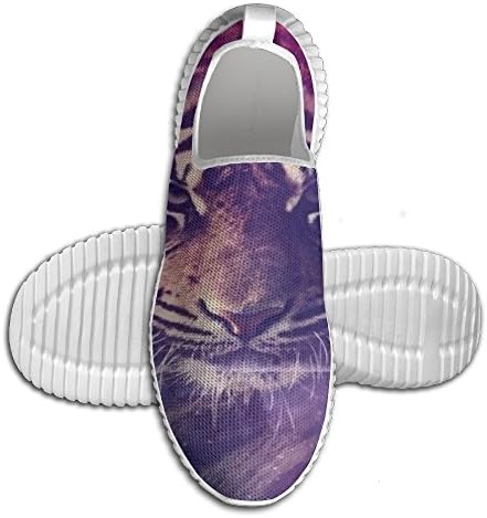 Triangle Galaxy Tiger Face Lightweight Breathable Casual Sports Shoes Fashion Sneakers Walking Shoes 45