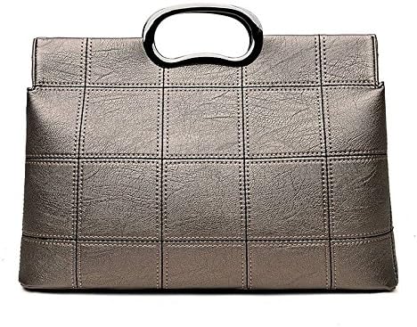 Women's Fashion Female Splicing Shoulder Bag Simple Ring Diagonal Portable Small Square Backpack , champagne