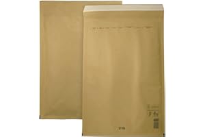 Netuno 10 szt. poduszka powietrzna torba wysyłkowa I9 320 x 455 mm brązowa torba bąbelkowa koperta koperta bąbelkowa koperta koperta tapicerowana koperta koperta wyściełana z recyklingu odporna na rozerwanie torba wysyłkowa z folii powietrznej