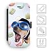 Produktbild Grand Phone Cases Flip PU Leder Geldbörse mit Kreditkartenfächern // Q05640673 Bobble Chihuahua Macarons Kuchen // ASUS Pegasus 2 Plus 2015