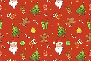 Visual Creation Gift Wrapping Paper Sheets for Christmas - (Christmas V3) Pack of 3